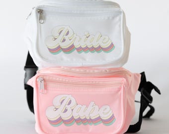 Fanny Pack Bachelorette - Bachelorette Fanny Packs - Retro Fanny Pack - Brides Babes Fanny Packs - Bachelorette Outfits - Bachelorette Party
