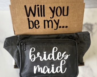 Bridesmaid Proposal Fanny Pack Bachelorette - Bachelorette Fanny Packs - Fanny Pack - Bachelorette Party Outfits - Bachelorette Party