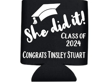 Graduation Party Can Coolers