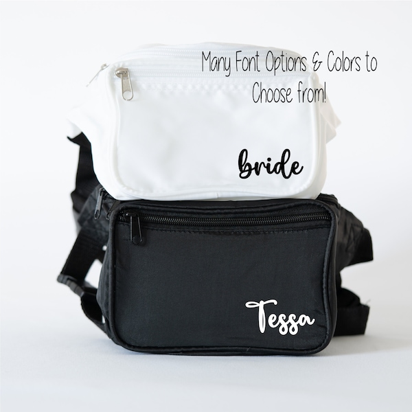 Custom Fanny Pack Logo Etsy