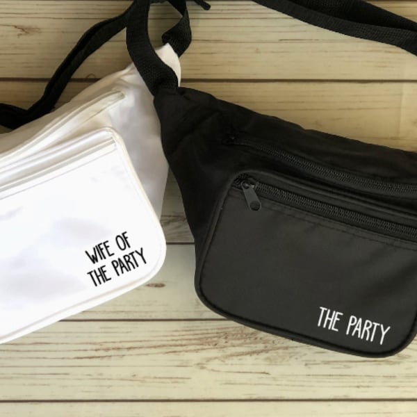 Wife of the Party Fanny Pack Bachelorette - Bachelorette Fanny Packs - Fanny Pack - Wife of the Party - Bachelorette Party Outfits