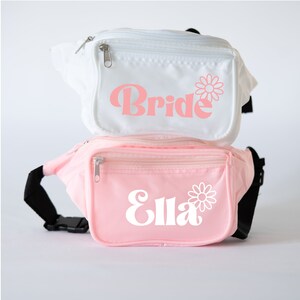 Bach to the 90s - Daisy Bachelorette Party Fanny Packs - Dazed and Engaged Bachelorette Party Favors