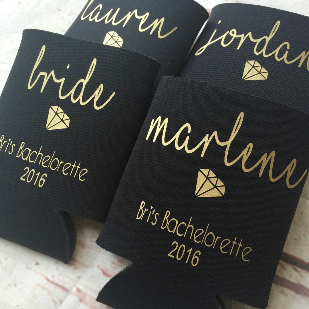Bachelorette Party Favors - Bachelorette Can Coolers - Party Favors ...