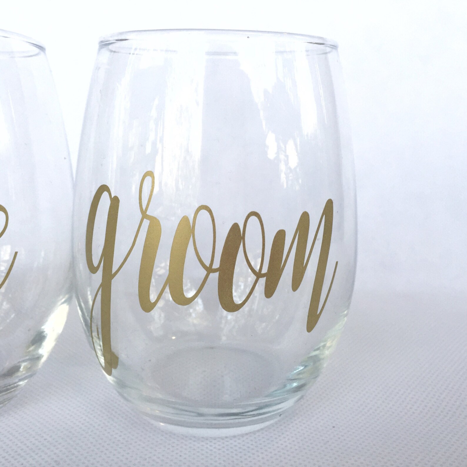 Bride and Groom Wine Glasses Bride and Groom Glasses Bride Etsy
