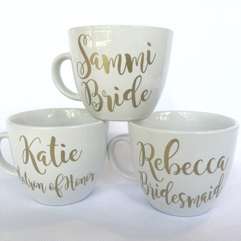 Bridesmaid Coffee Mug Bridesmaid Gift Bridesmaid Proposal Etsy