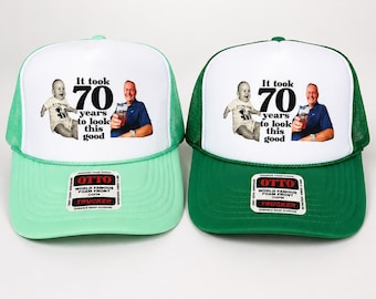 Custom foto trucker petten - verjaardag trucker petten - verjaardag hoeden - custom logo petten - custom vrijgezellen trucker petten