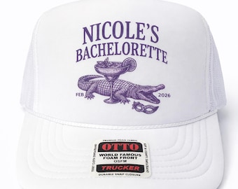 Karneval Bachelorette Trucker Hats - Benutzerdefinierte New Orleans Trucker Hats