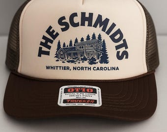 Custom Wedding Favor Trucker Hats - Cabin Bachelor Party Trucker Hats - Birthday Trucker Hats - Custom Bachelorette Trucker Hats
