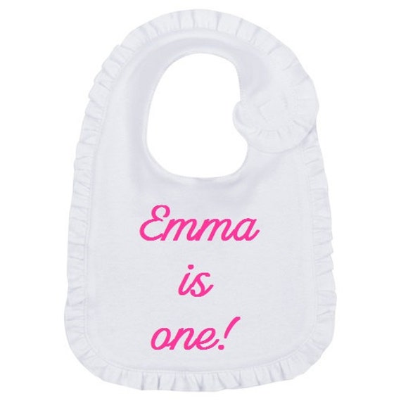 birthday bib