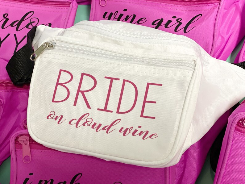 Fanny Pack Bachelorette Wine Bachelorette Fanny Packs Wine Etsy
