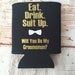 Groomsmen Proposal Gift - Groomsman Can Coolers  - Bachelor Party Favors - Bachelor Party Gifts - Groomsman Gifts - Suit Up 