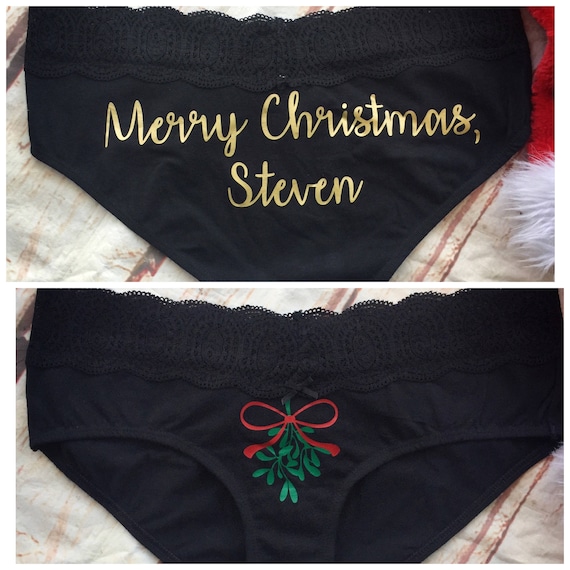 Bragas de Navidad personalizadas Regalo de Navidad para el Relleno de medias Lenceria de Navidad Regalos de Navidad para el marido Navidad Etsy Espana