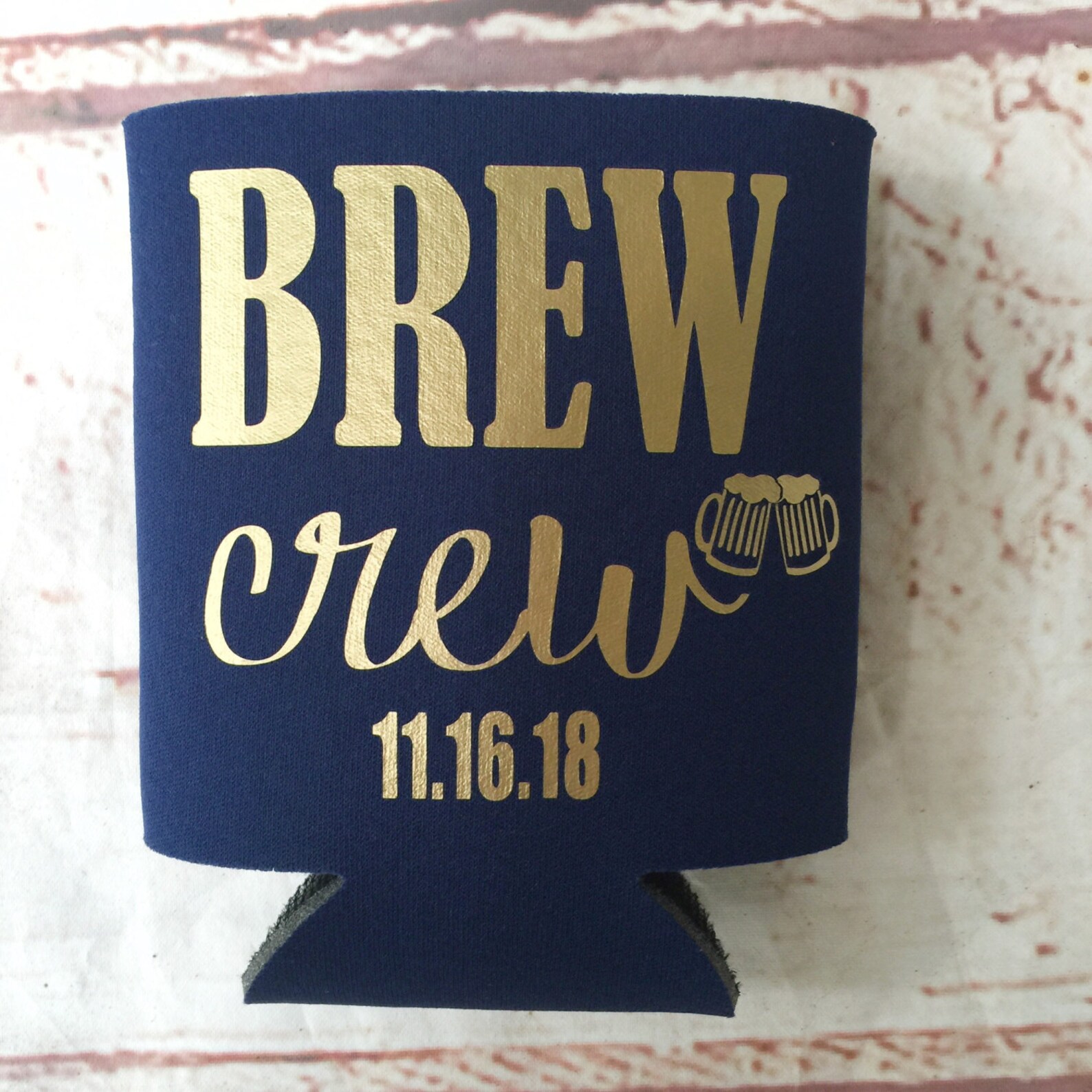 Bachelor Party Favors Bachelor Can Coolers Brew Crew Etsy
