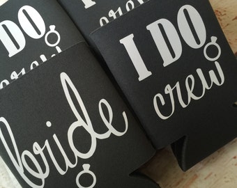 Bachelorette Party Favors - Bachelorette Can Coolers  - Personalized Bridesmaid Gift  - Bachelorette Party - Bridal Party Gifts