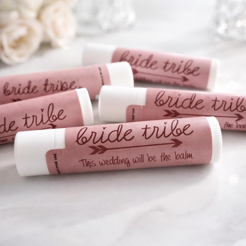 Bachelorette Bride Tribe Lip Balms - This Wedding Will Be the Balm image 1