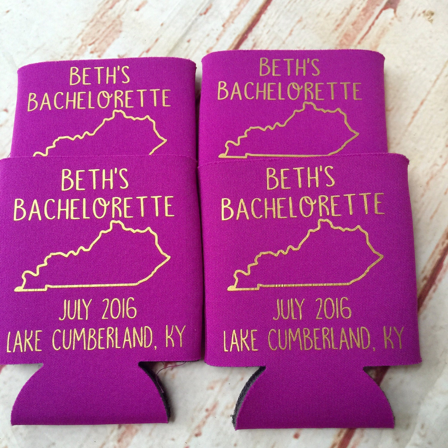 Bachelorette Party Favors Bachelorette Can Coolers Fun Etsy