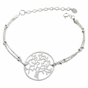 Silver tree of life bracelet, 925 silver, 925 silver bracelet, tree of life, (made in France),bracelet woman, gift bracelet