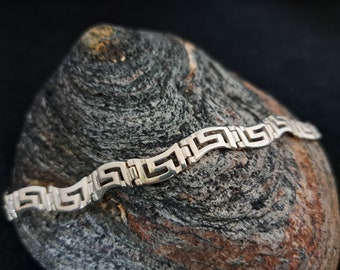 greek unisex bracelet ,greek jewellery, greek key bracelet men greek bracelet, sterling silver 925, greek bracelet made in greece