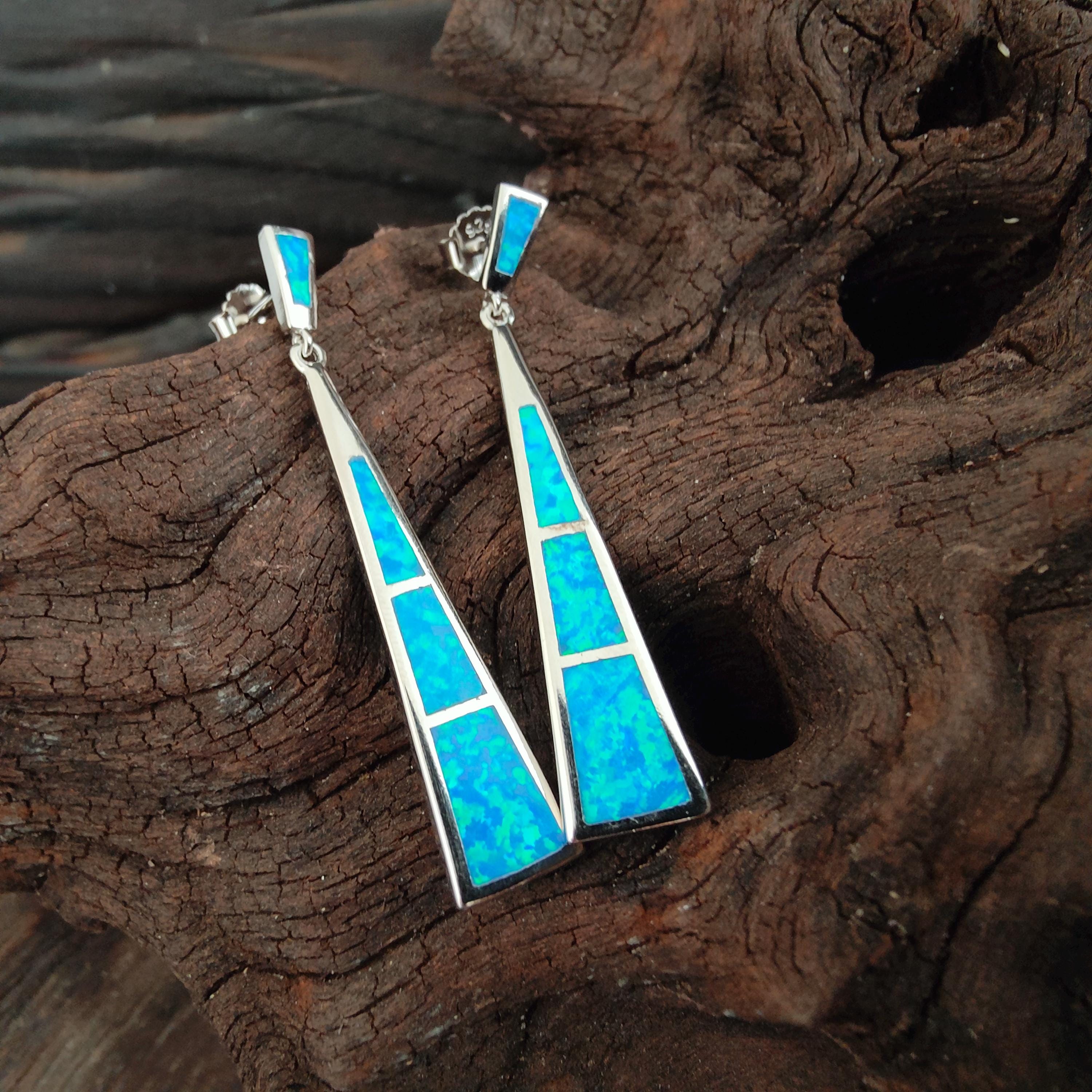 Orecchini Con Cabochon Tondo In Rubino E Argento 925 - Orecchini Rubino E Argento 925 - Foto 12