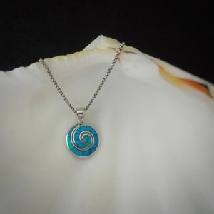 spiral charm, opal sterling silver spiral charm, greek opal spiral silver 925 pendant, silver 925 ancient greek spiral jewelry collection