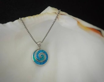 Spiralcharme, Opal Sterling Silber Spiralcharme, griechische Opal Spirale Silber 925 Anhänger, Silber 925 antiken griechischen Spiralschmuck Sammlung