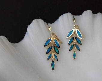 Argent Sterling 925 Perle Cristal Tree Leaf Boucles d'oreille MOTHER'S DAY BIJOUX Argent Sterling 925 Perle Cristal Tree Leaf Boucles d'oreille MOTHER'S DAY BIJOUX