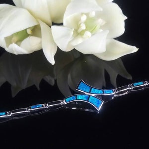 blue opal bracelet, greek bracelet, sterling silver opal bracelet, greek ancient jewelry, bijoux grec, griechischen schmuck, gioielli greco
