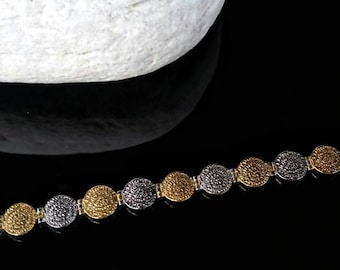 greek bracelet,phaistos disc bracelet, golden sterling silver bracelet, phaistos jewels, greek disc,greek jewellery, ancient greek jewelry