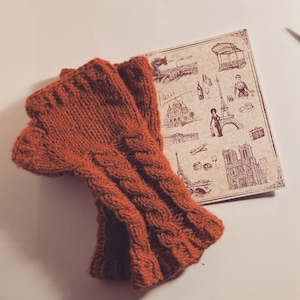 Modèle de tricot de gants The Coffee In Paris