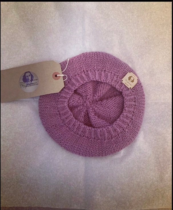 The Raspberry Baby Beret - Etsy UK