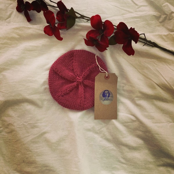 The Raspberry Baby Beret