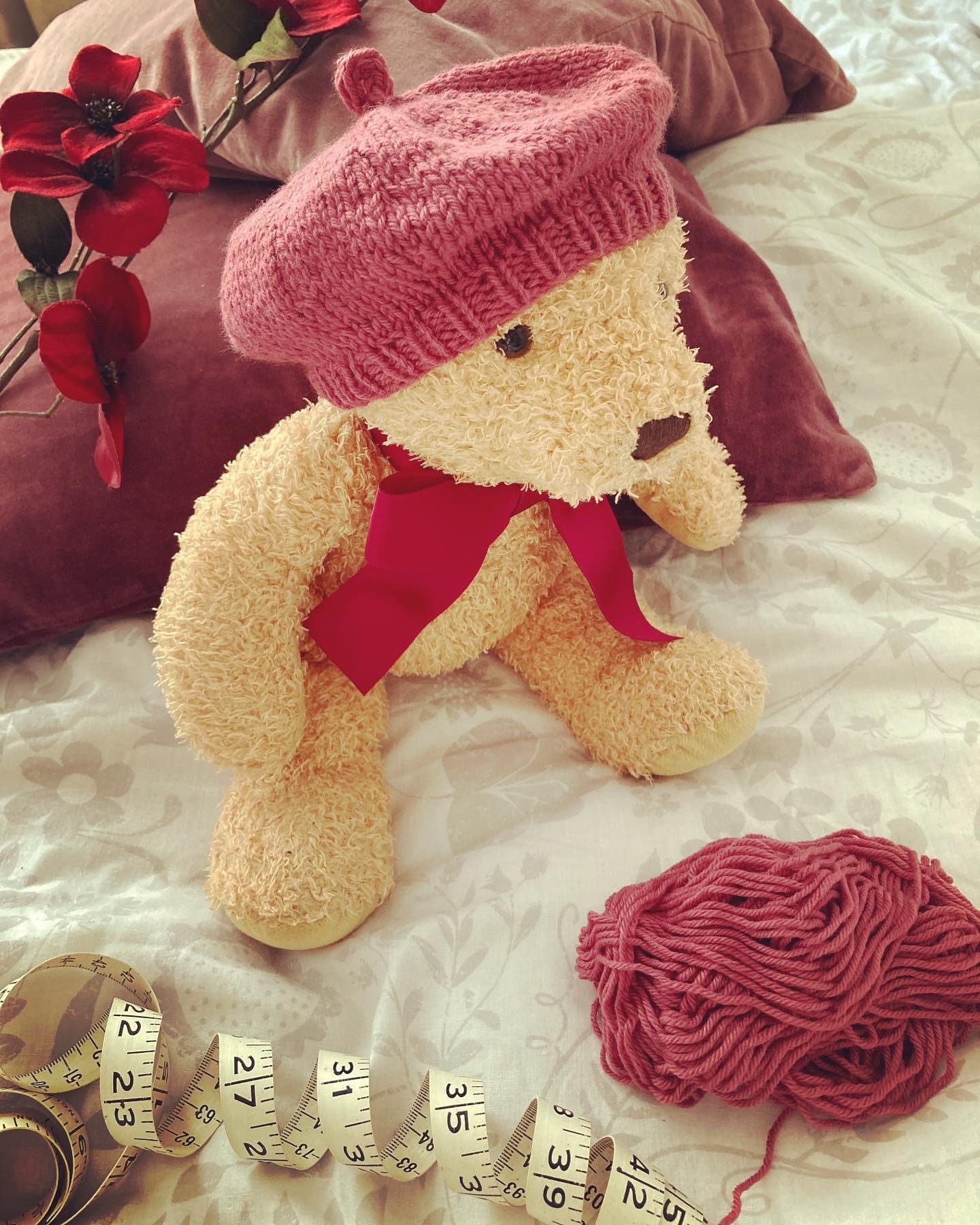 The Raspberry Baby Beret - Etsy UK