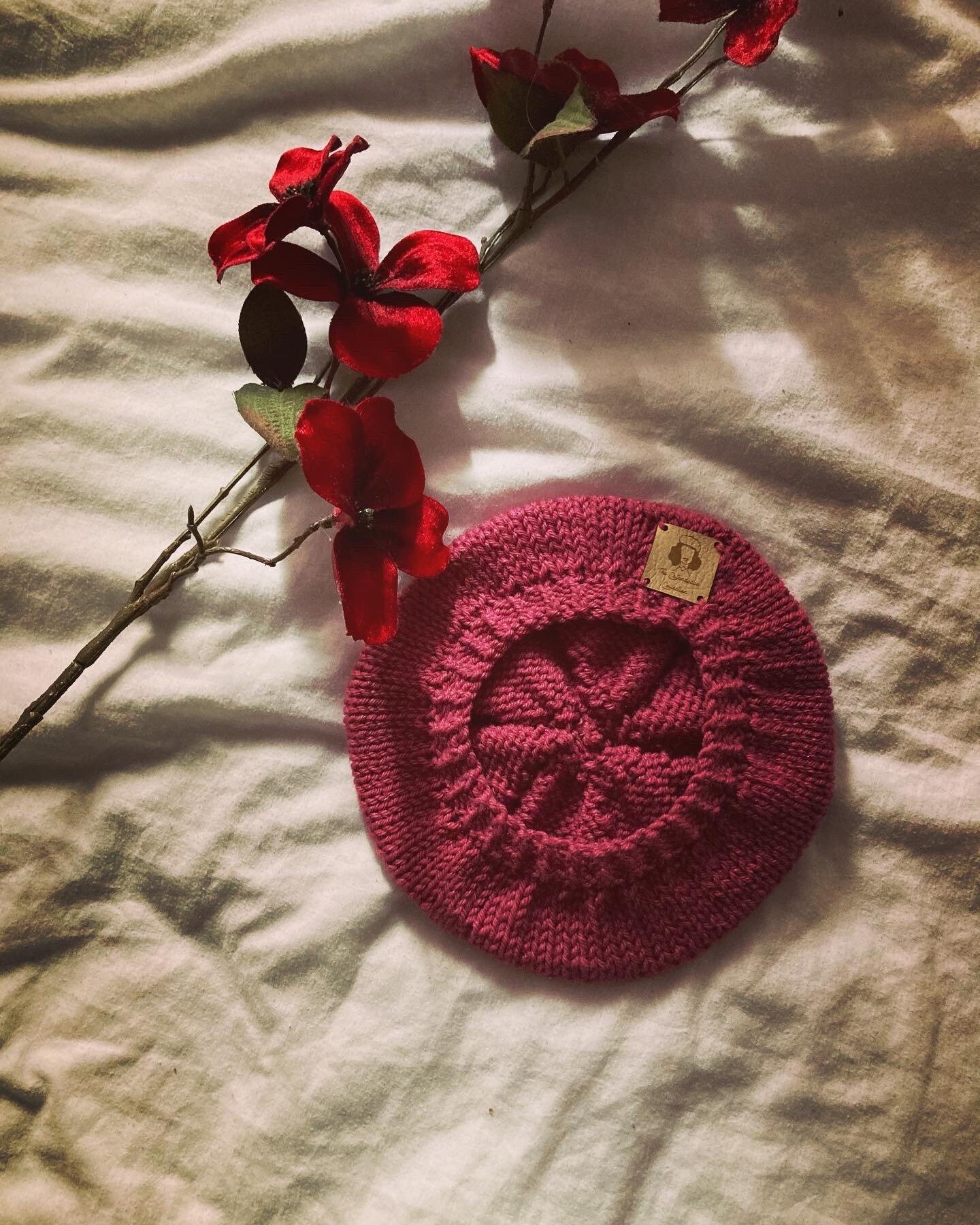 The Raspberry Baby Beret - Etsy UK