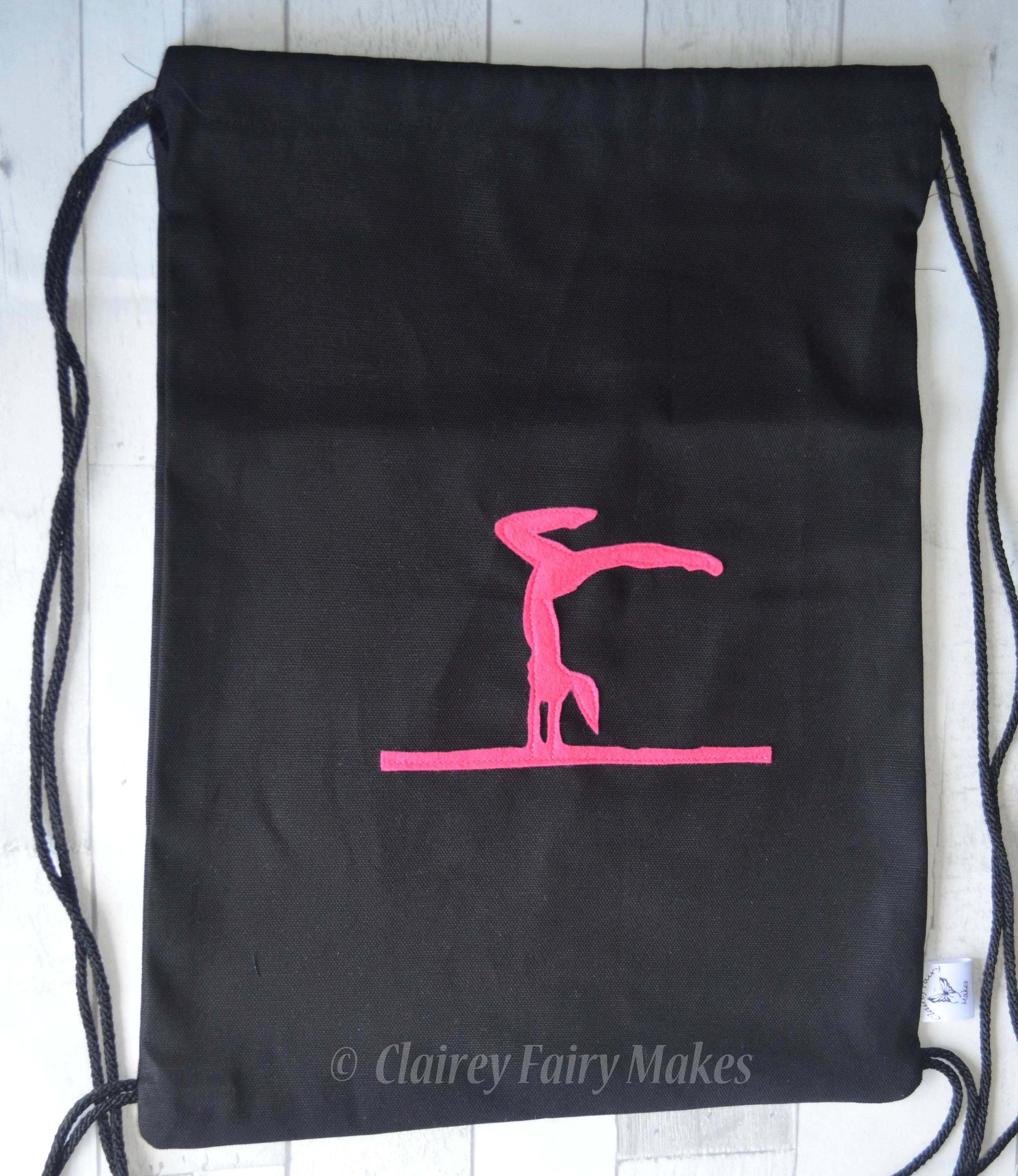 Personalised gymnastics handguard bags Clearance
