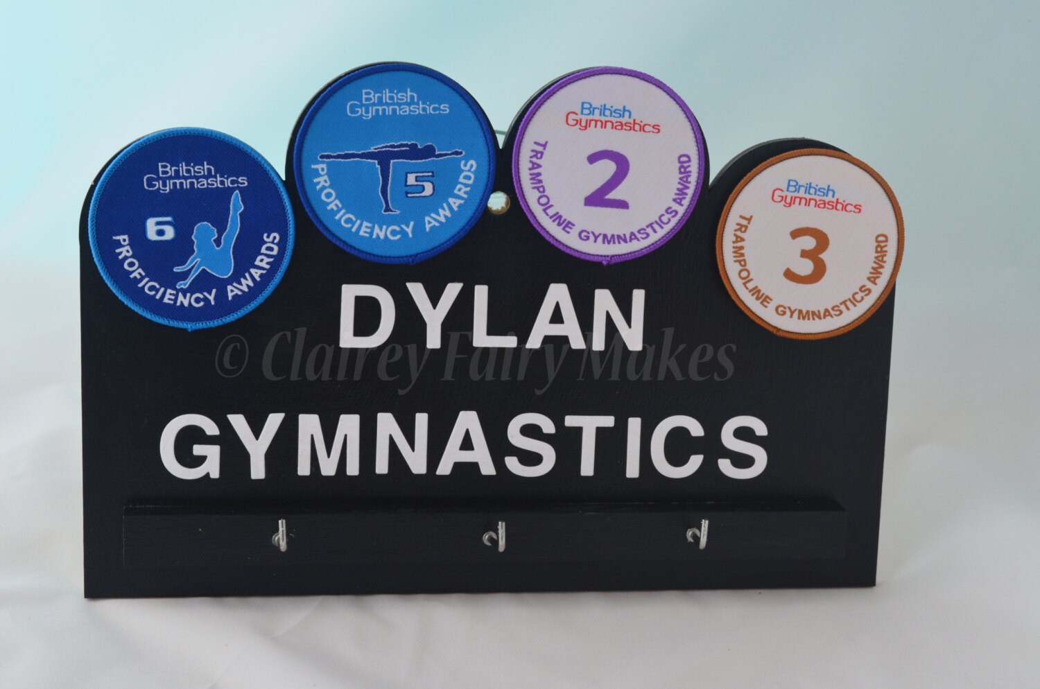 Gymnastics Badge and Medal Plaque sports achievement plaque Etsy