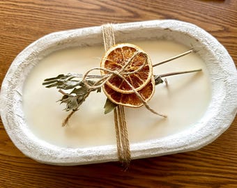 Vela de soja con cuenco de madera, vela con cuenco de madera para aromaterapia, velas decorativas con cuenco de madera