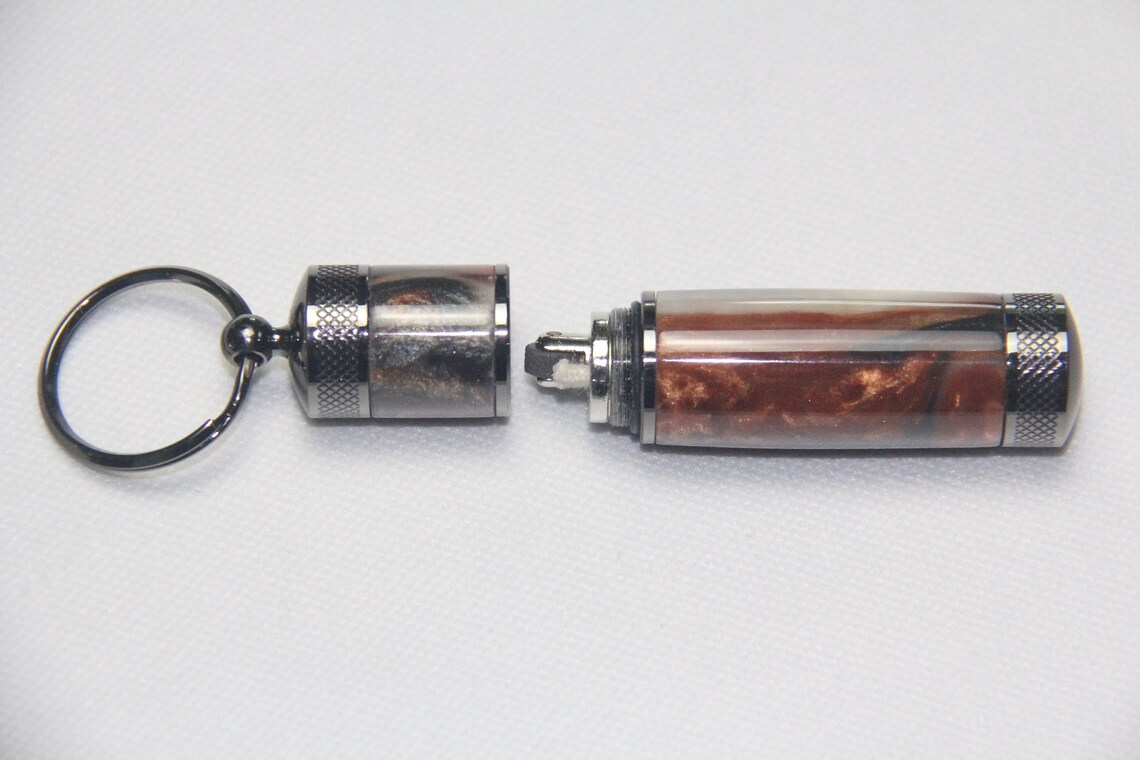 Keyring Lighters in Various finishes and Materials Etsy
