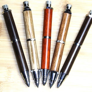 Woodworker's Pencil in a Selection of Barrel Materials