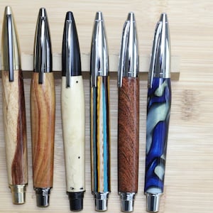 Refillable Fiber Tipped Pens in a Section of Barrel Materials