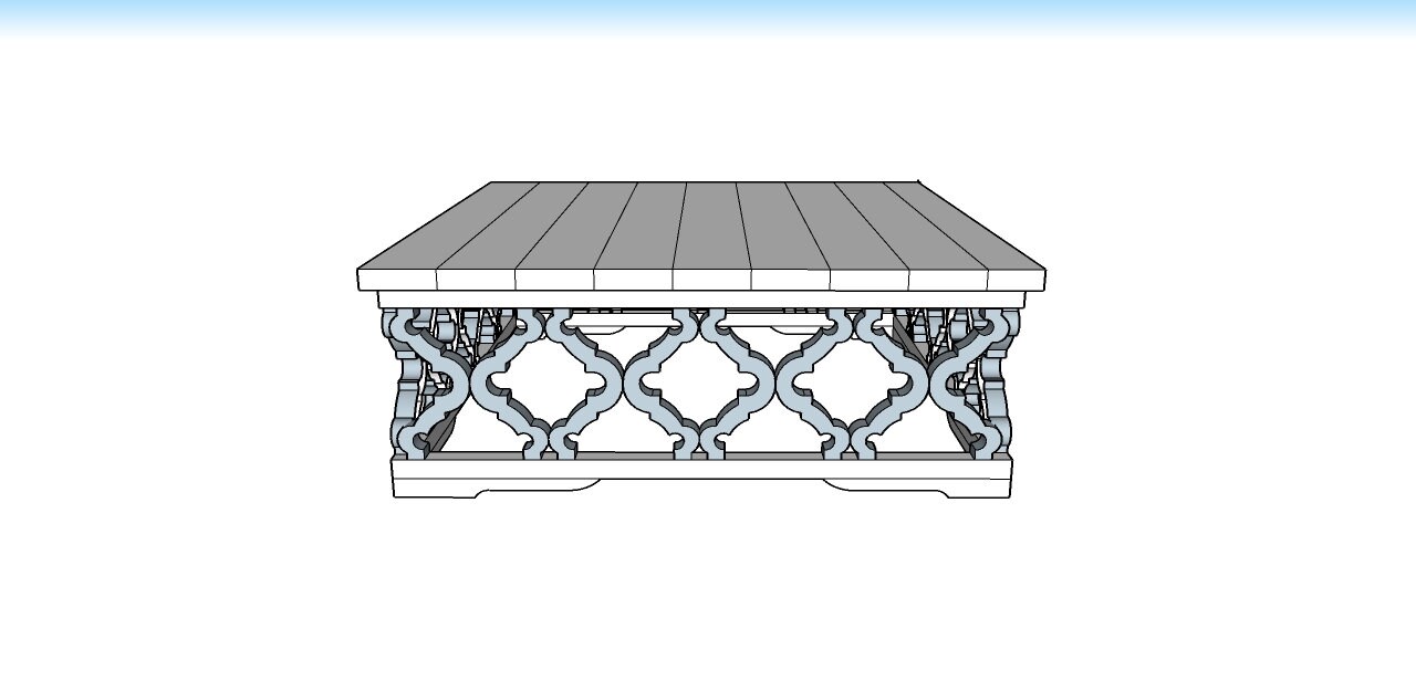 The Julianna Coffee Table DIY Plans Etsy