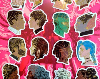 Art deco sticker
