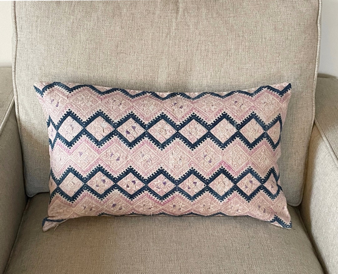 12 X 20 Vintage Chinese Wedding Blanket Pillow Etsy