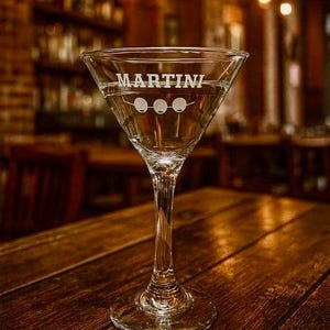 Martini With Olives Etched Glassware great gifts collection parties and more