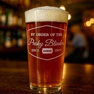 Peaky Blinders Rustic look collection great gifts popular t.v. series Etched Tumbler-