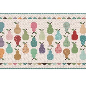 LORI HOLT! Gentler Times Pretty Pears Runner Kit KT-16471