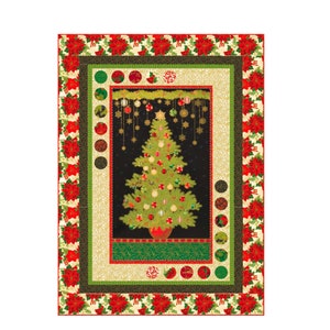 Holiday Flourish Festive Lights Quilt Kit (NO BACKING)
