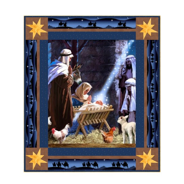 Panel Nativity Etsy