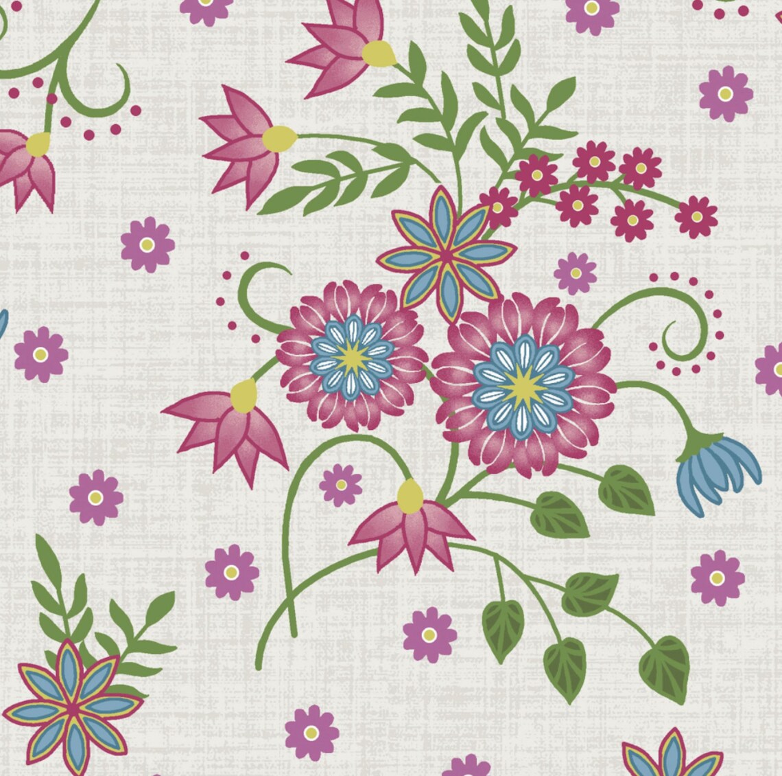 Flower and Vine BOM Quilt Kit by Maywood Studios 75 x Etsy