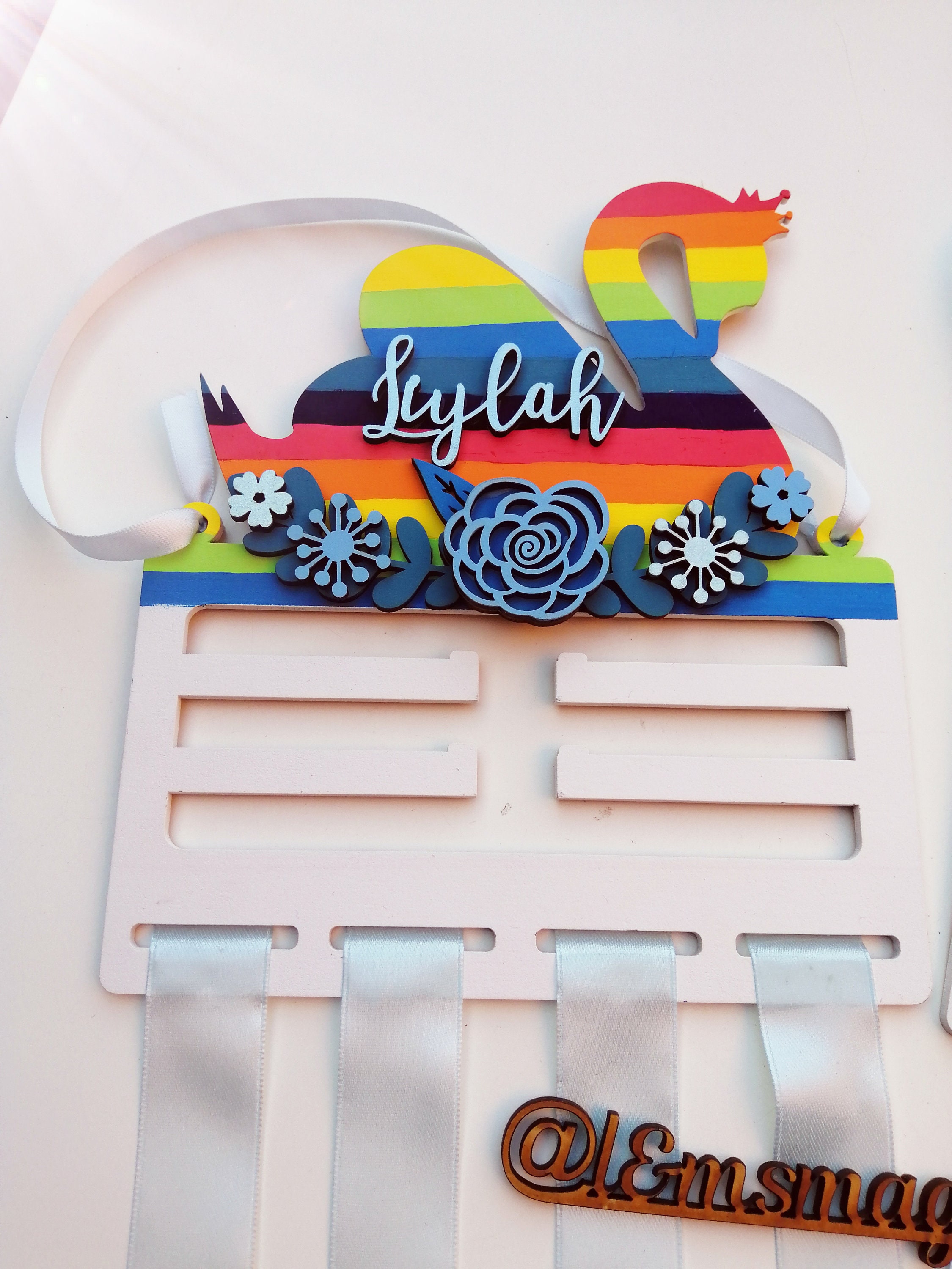 Haarschmuck-Set Für Mädchen In Königsblau – 45 Teile Mit Schleifen, Spangen & Gummis