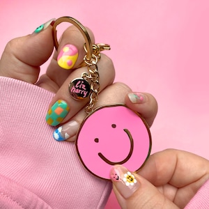 Porte-clés ROSE A Little Good In Everyday - Porte-clés santé mentale - Porte-clés rappel positif